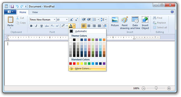 Windows 7-like Ribbon